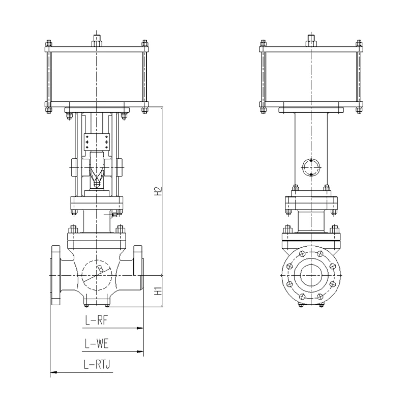 MFA(B)OY Worm Gear (Omboh) Jenis Injap Bola Orbit